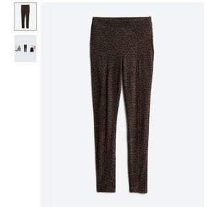EUC Blank NYC Size 28 Stretch Clark Legging Printed Brown Leopard Stitch Fix